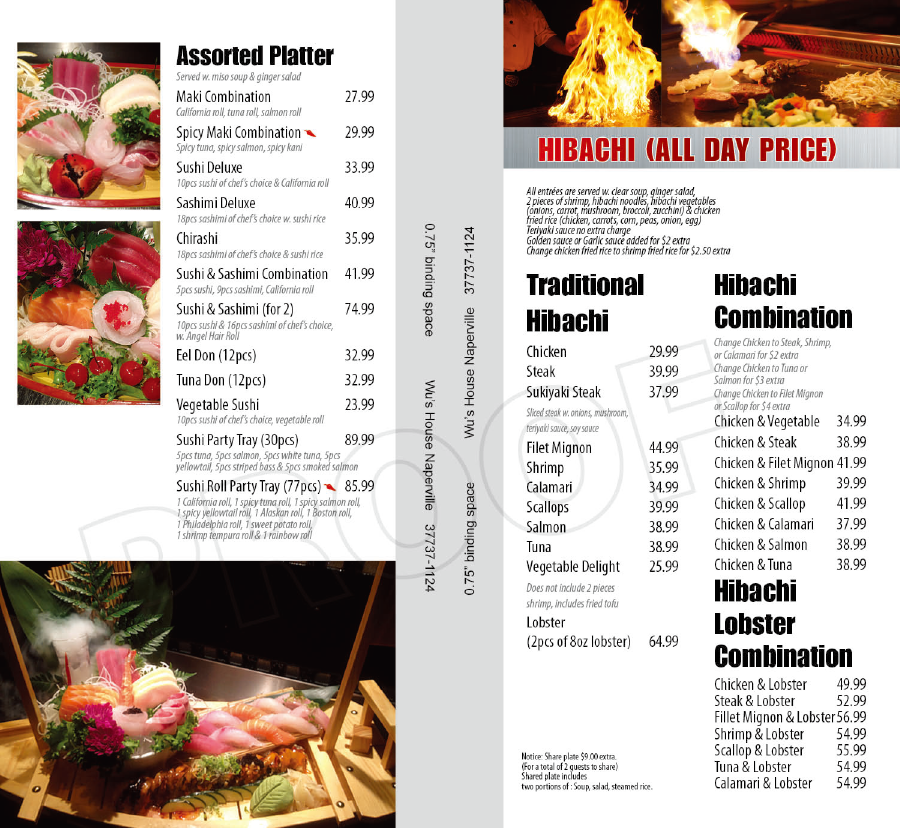 Menu Page 4